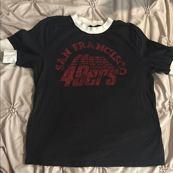 Junk Food Clothing Black and White Tee - Picture 1 of 4